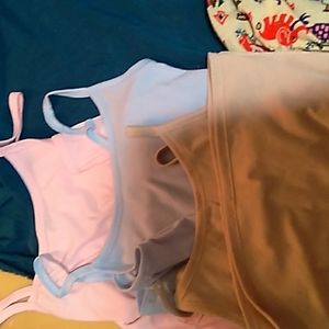 Lot of pastel tanks